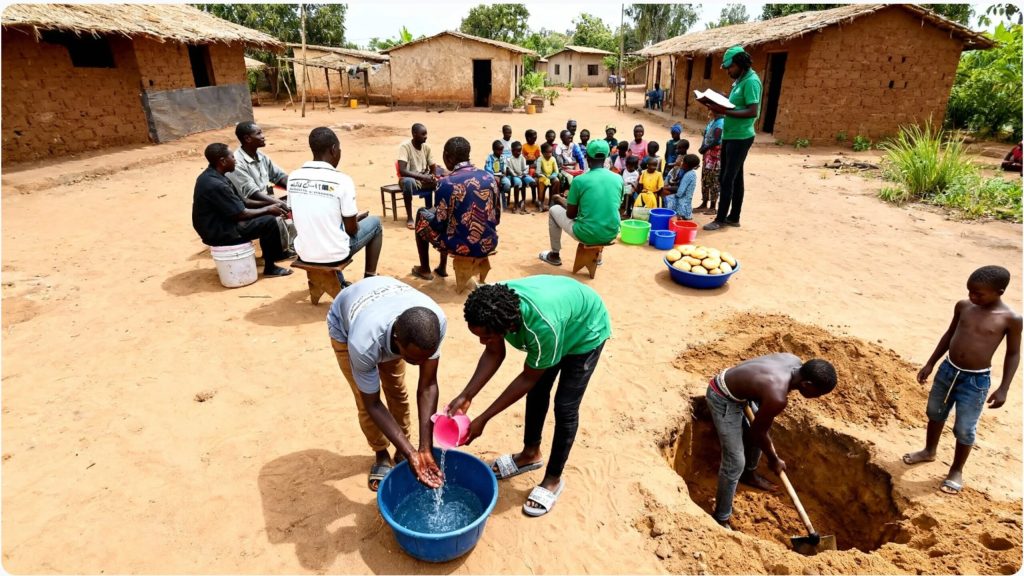 AMUE reforça boas práticas de higiene e saneamento em Erati com apoio da OIM e da Save the Children